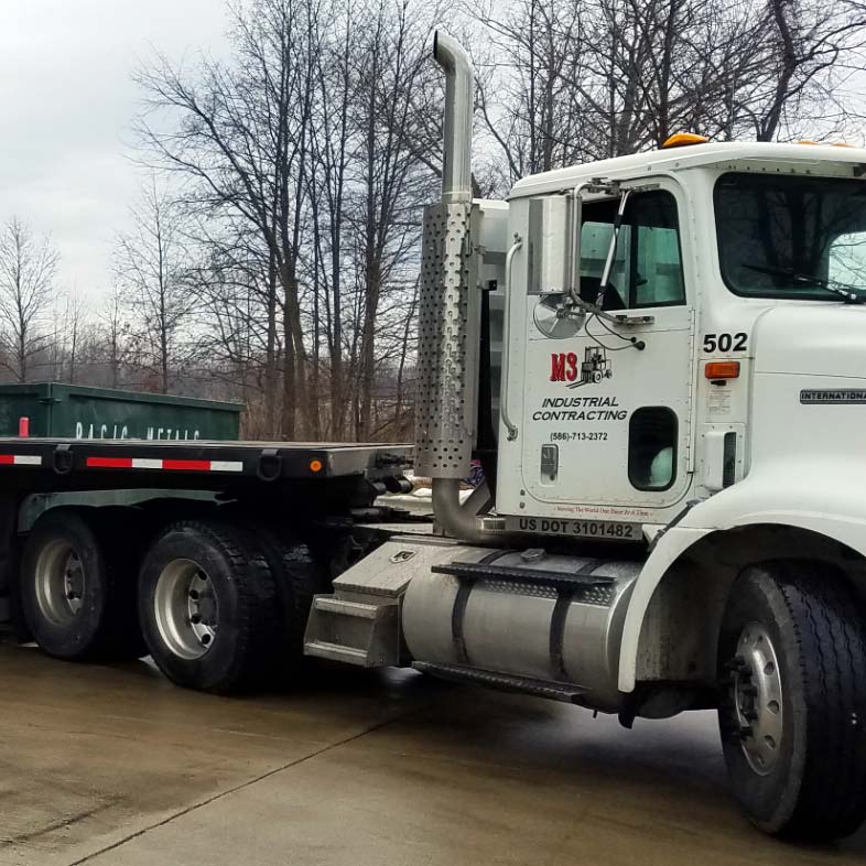 M3 Industrial Contracting truck in Marine City MI