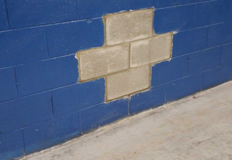 concrete block repair